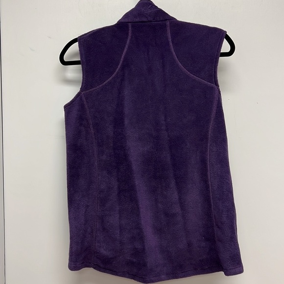 NWT Woolrich Andes Fleece Vest- Eggplant - Picture 2 of 5
